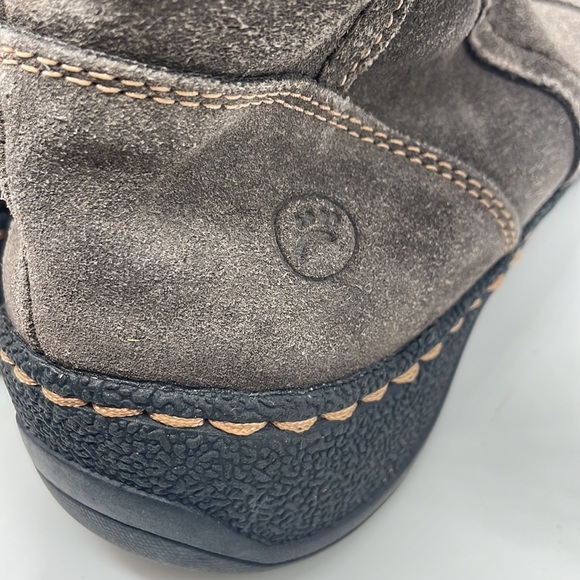 BearPaw leather tall Boots Brown Suede women’s Sz 8 side Zip up Style: Esha - Picture 5 of 8